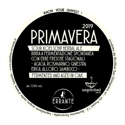 PRIMAVERA 2019 PRIMAVERA 2019