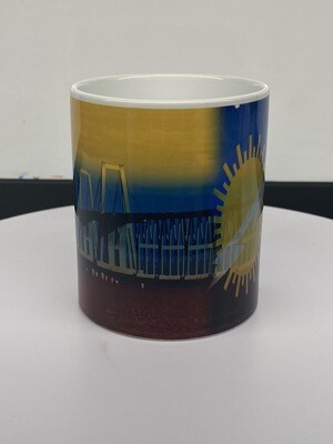 Taza Puente chinita y banderas Zulia