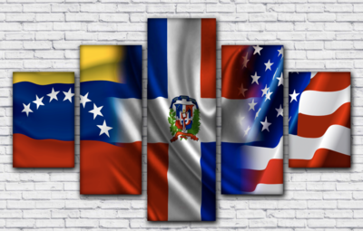 Canvas Venezuela-Dominicana- Usa