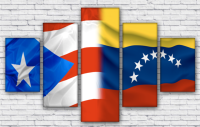 Canvas Puerto Rico - Venezuela