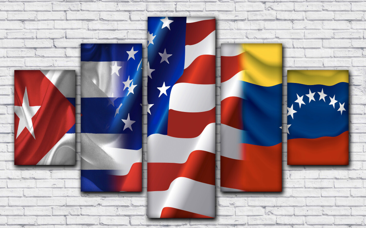Canvas Cuba - Usa - Vzla 