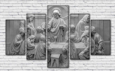 Santa Cena B&amp;w