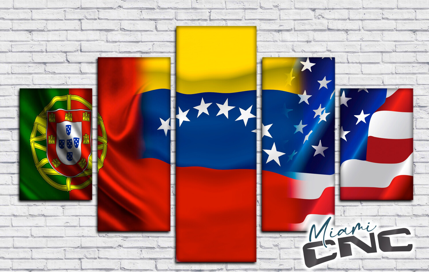 Canvas Mexico Venezuela Usa