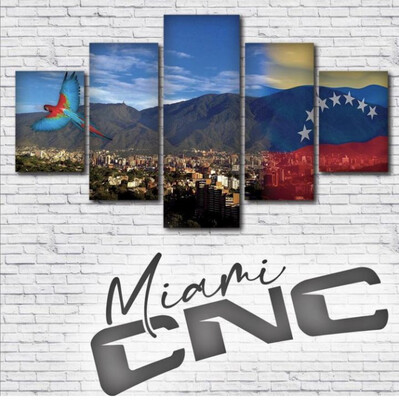 Canvas Avila con Banderas