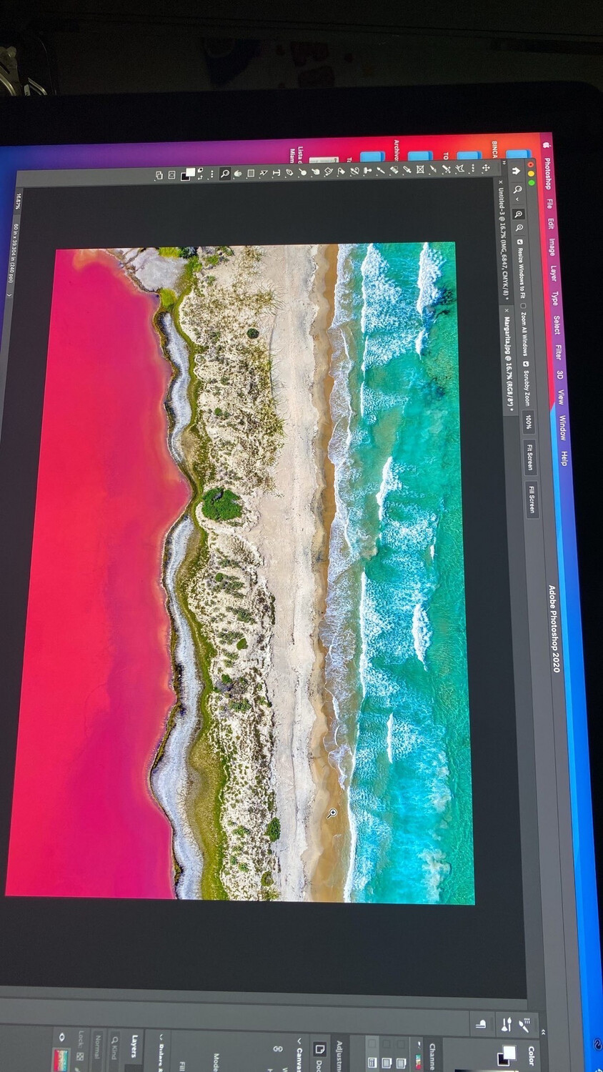 Pieza panoramica 45x70