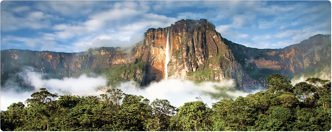 Canvas Salto Angel panoramico