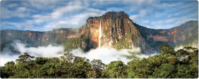 Canvas Salto Angel panoramico