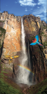 Salto Angel Vertical Acrilico