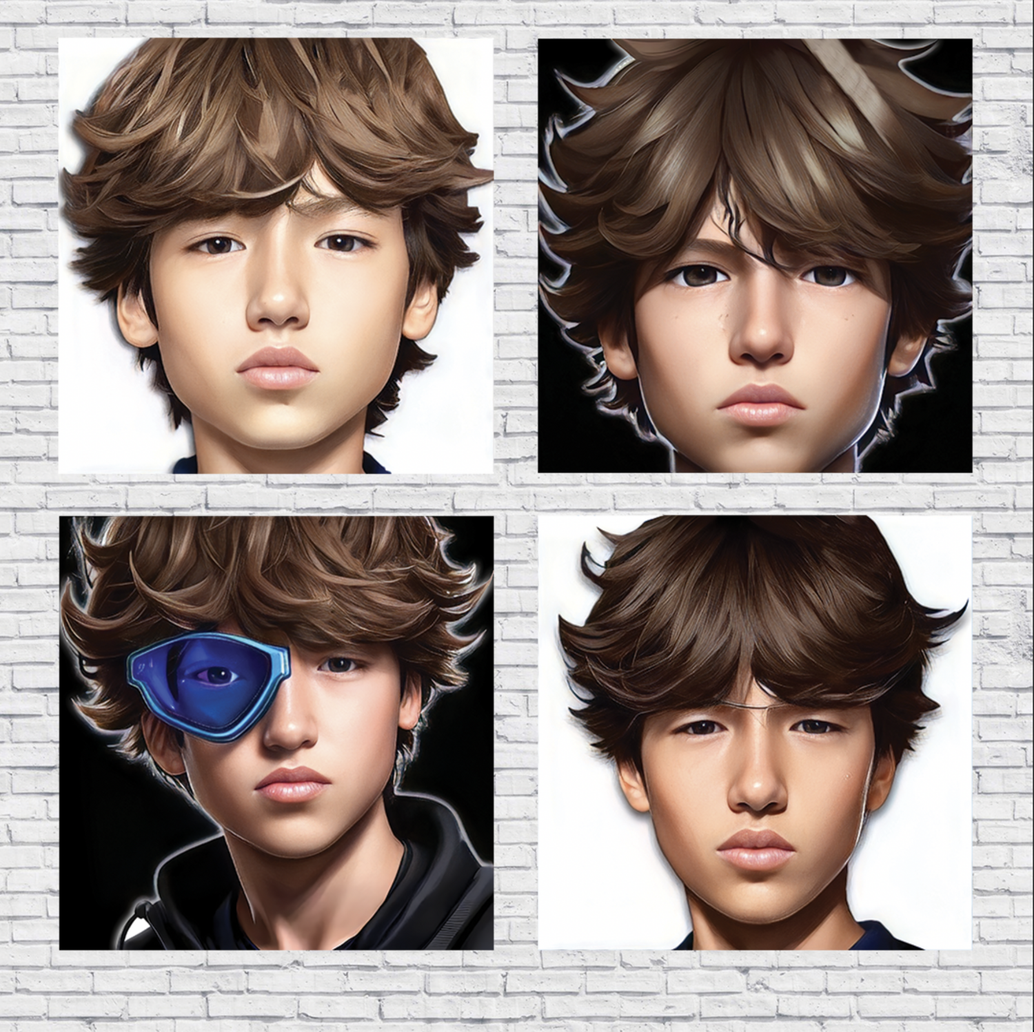 Set 4 piezas Canvas