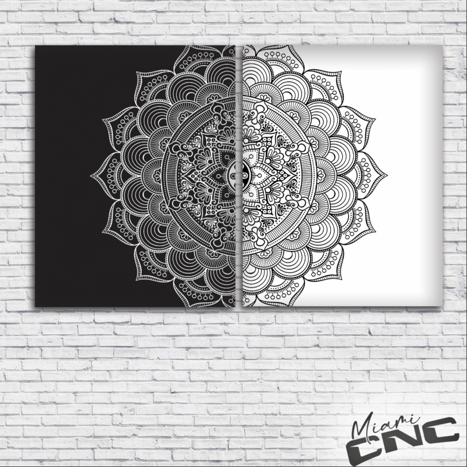 Mandala Black and White