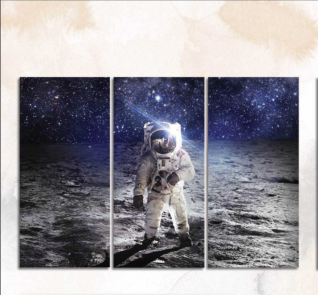 Triptico Astronauta