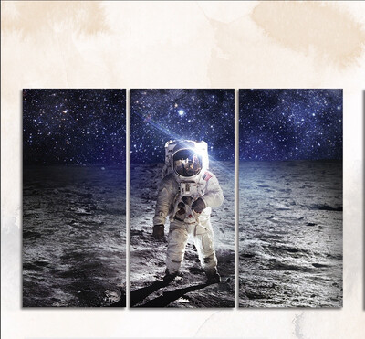 Triptico Astronauta