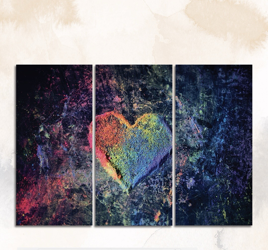 Triptico Corazòn full color