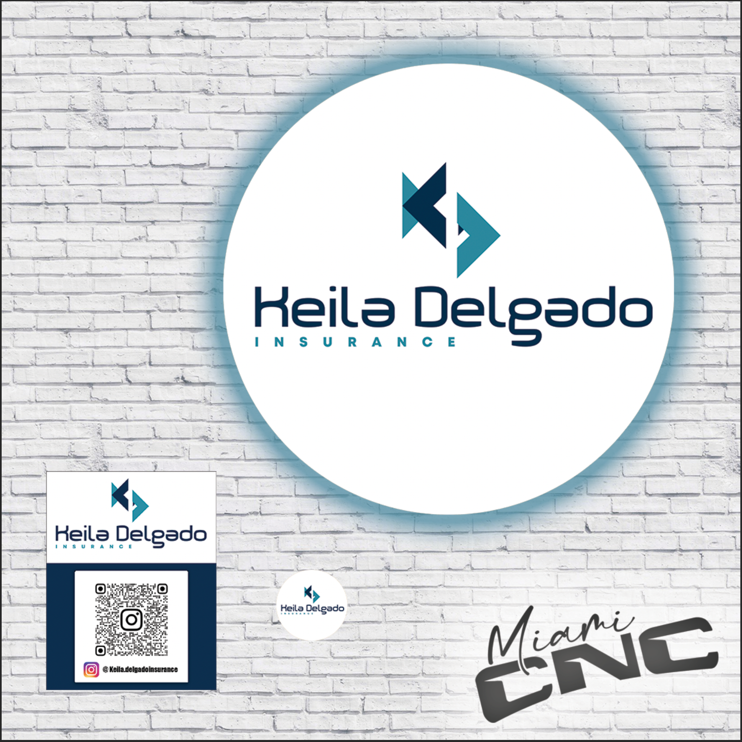 Set Logo logo Qr y stickers