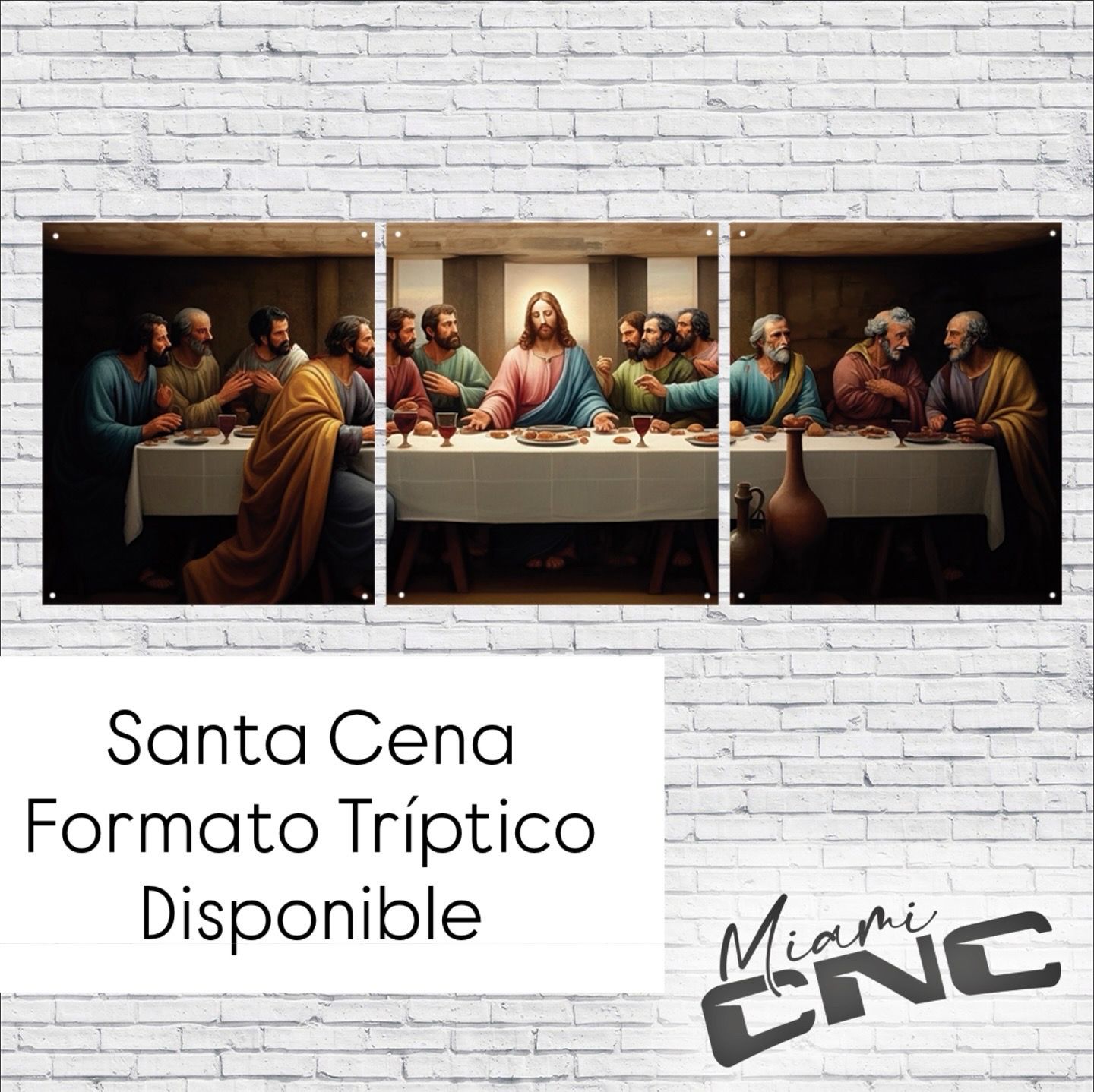 Ultima Cena Triptico