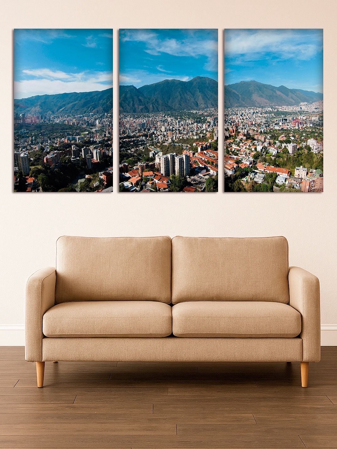 Avila triptico 24”x54”