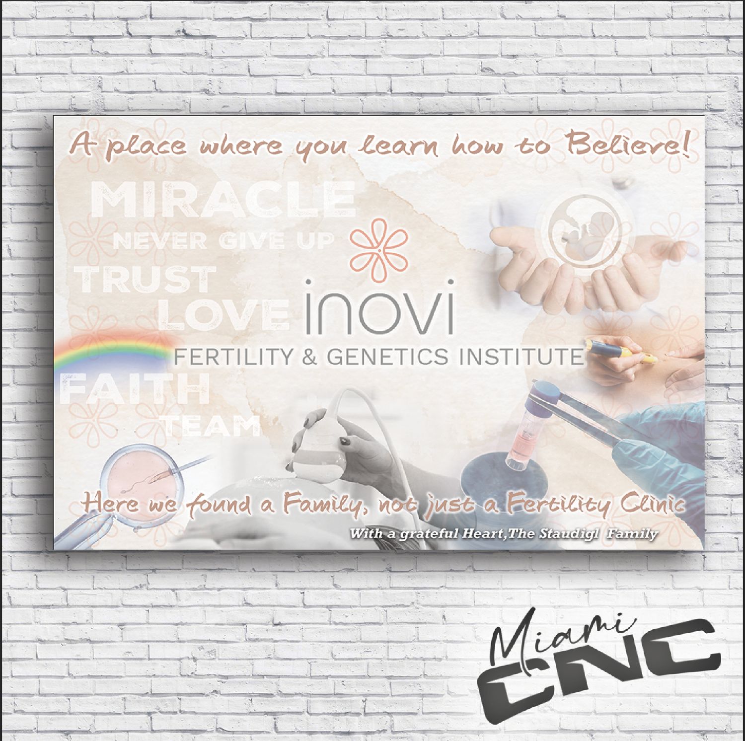 Pieza personalizada 18”x24”