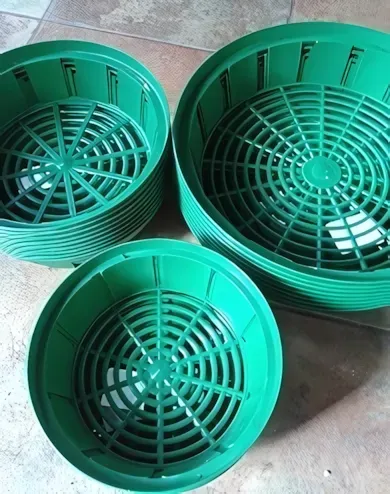 Ültetőkosár hagymás növényeknek, 21,5 cm