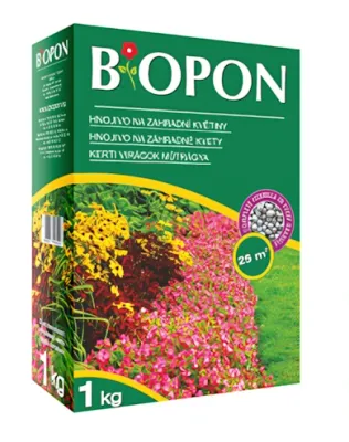 Biopon - Kerti virágok műtrágya, 1 kg