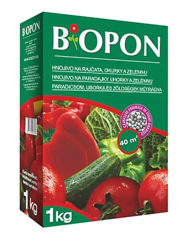 Biopon - Paradicsomhoz, uborkához, zöldségekhez műtrágya, 1 kg