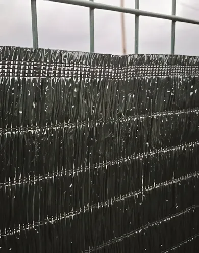 Nortene - Privatex színtetikus pálmaháncs zöld, 1x3 m