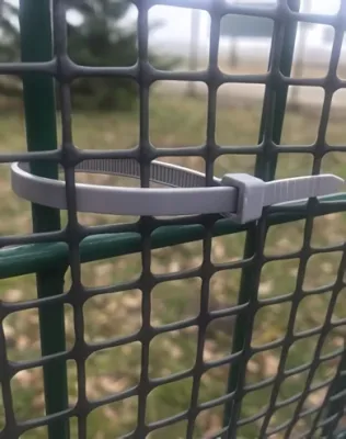 Nortene - BRIDFIX műanyag gyorskötöző szürke 14 cm