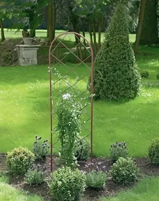 Nortene - Classic Metal Trellis fém növényfuttató - rozsdabarna