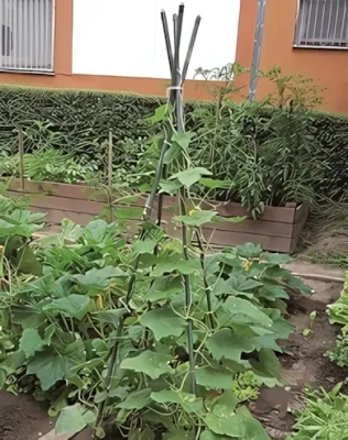 Nortene - Steel Plast műanyag bevonatú acél karó 0,6 m