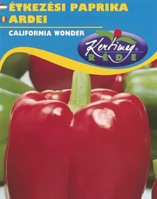California Wonder - paprika vetőmag