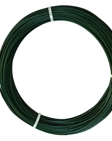 Nortene - Plast Wire műanyagbevonatos  galvanizált dróthuzal, zöld, 1,6/2,4 mm x 25 m