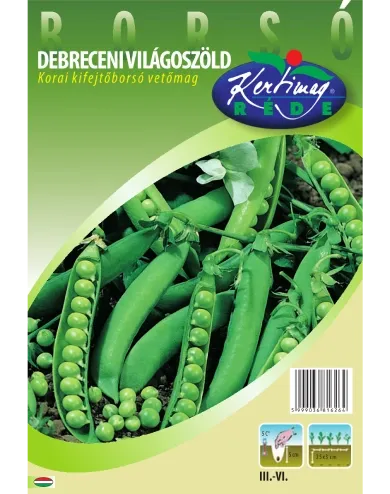 Debreceni világoszöld borsó - Kifejtőborsó 500g