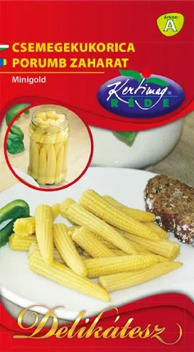 Minigold csemegekukorica vetőmag 2 g