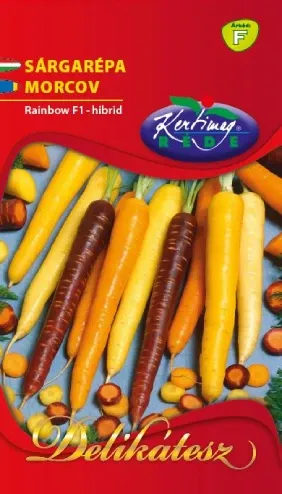 Rainbow F1 sárgarépa vetőmag 0,4 g