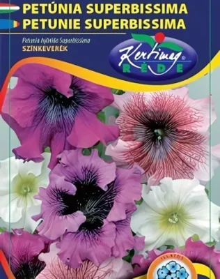 Petúnia -  superbissima színkeverék virágmag
