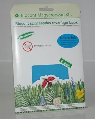 Színcsapdás rovarfogó lapok, kék