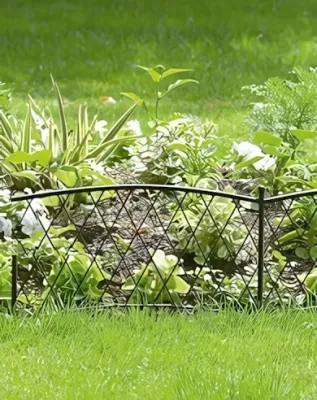 Nortene - Classic Metal Border ágyásszegély - rozsdabarna