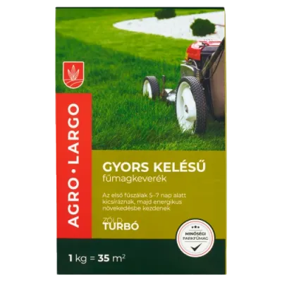 Gyors kelésű fűmagkeverék 1 kg (Zöld turbó) (35 nm-re)