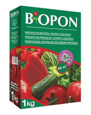 Biopon - Paradicsomhoz, uborkához, zöldségekhez műtrágya, 1 kg