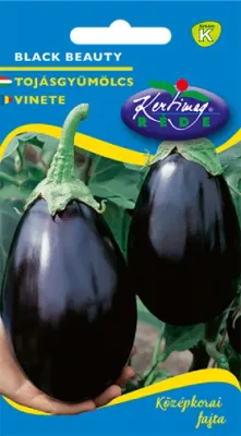 Black Beauty tojásgyümölcs vetőmag 1 g
