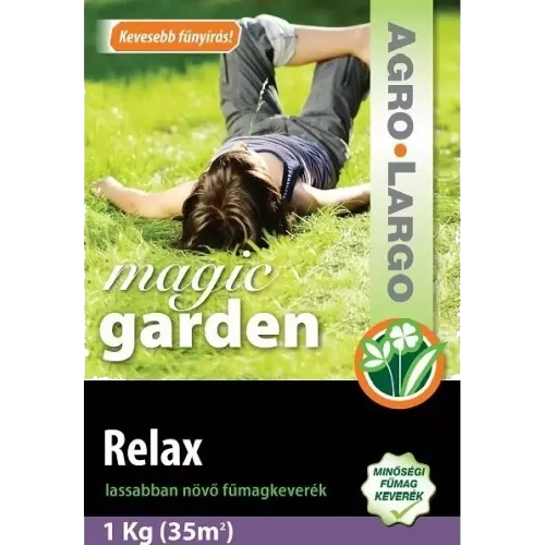 Relax lassabban növő fűmagkeverék 1kg (35 nm-re)