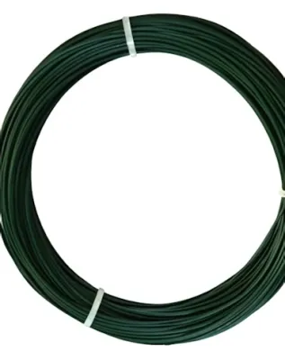 Nortene - Plast Wire műanyagbevonatos  galvanizált dróthuzal, zöld, 0,7/1,2 mm x 50 m