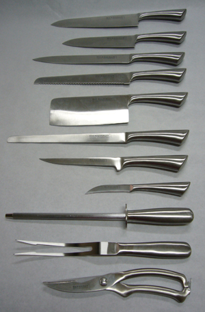 Maletín 11 cuchillos Berghaus