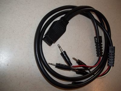 TI-99/4a dual cassette cable