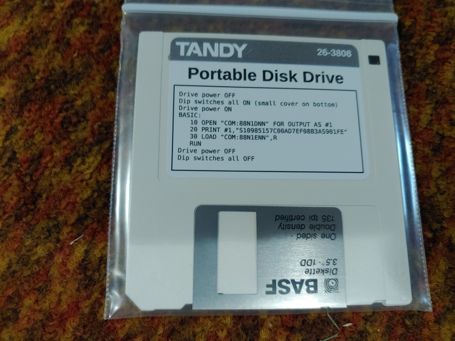 TPDD1 disk 26-3808
