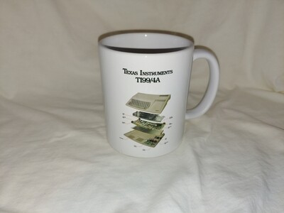 TI exploded view Ceramic Coffee Cup Mug 11oz Texas Instruments