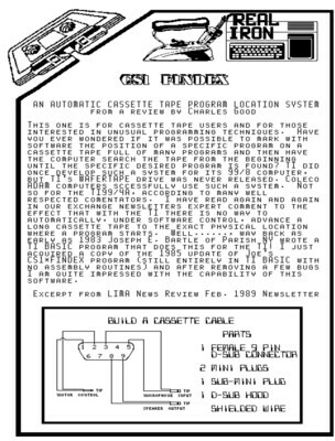 Real Iron - FINDEX cassette