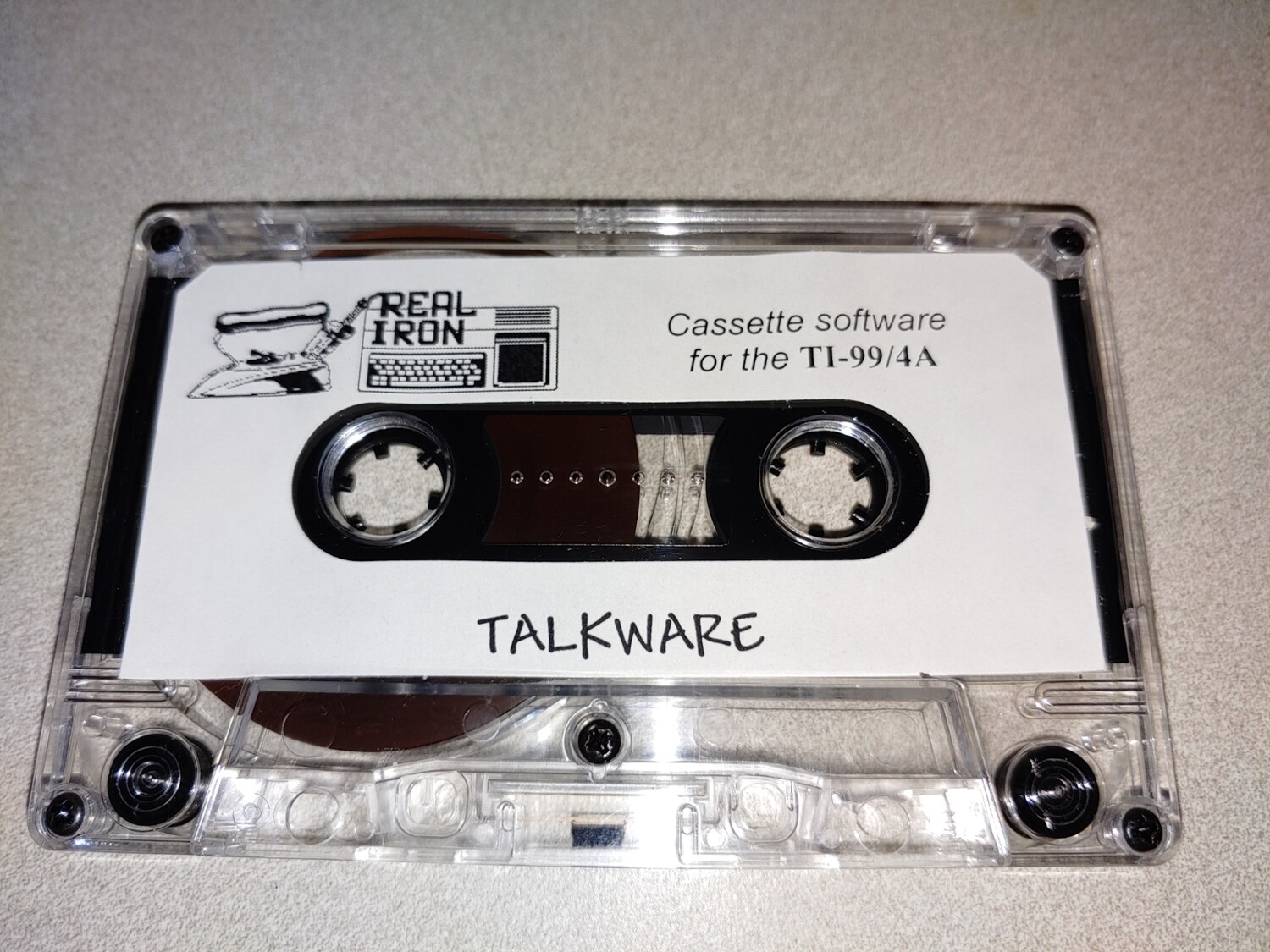 Real Iron - TALKWARE cassette