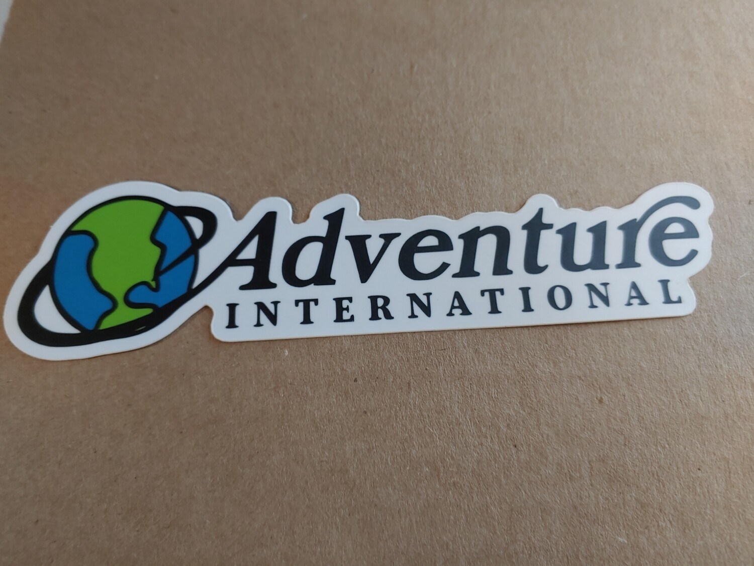 Adventure international sticker