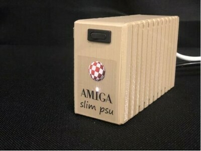 Commodore4ever Amiga Slim Power Supply 120v