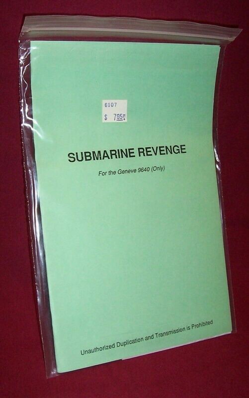 Submarine Revenge